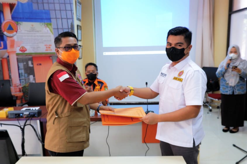 Kepala BPBD dan Ketua Karang Taruna Teken Kerja Sama Penanggulangan Bencana