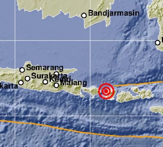 Gempa M 5,7 di NTB, Tak Berpotensi Tsunami