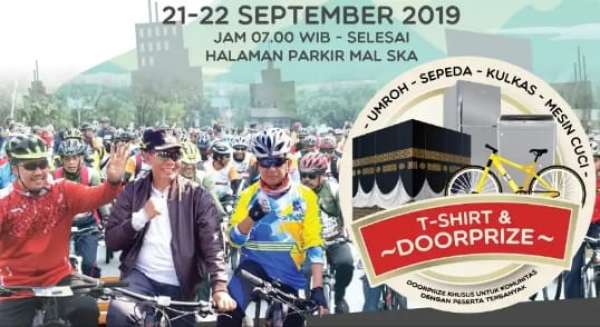 1.000 Goweser Sudah Daftar Gowes Nusantara 2019 Etape Pekanbaru