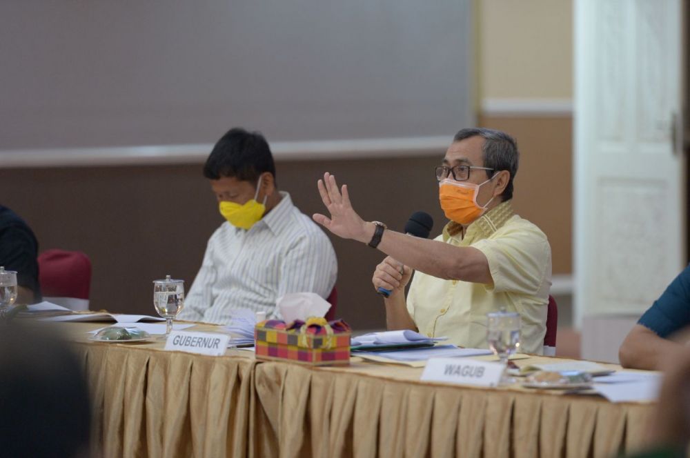 Gubri Bakal Ratas bersama Bupati dan Wali Kota soal Penerapan PSBB