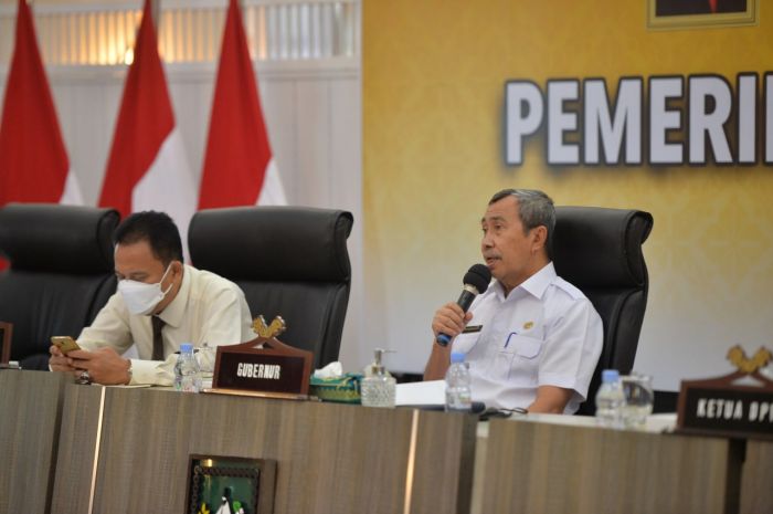 Hadiri Rapat KNEKS, Gubri Undang Wapres Resmikan BRK Syariah