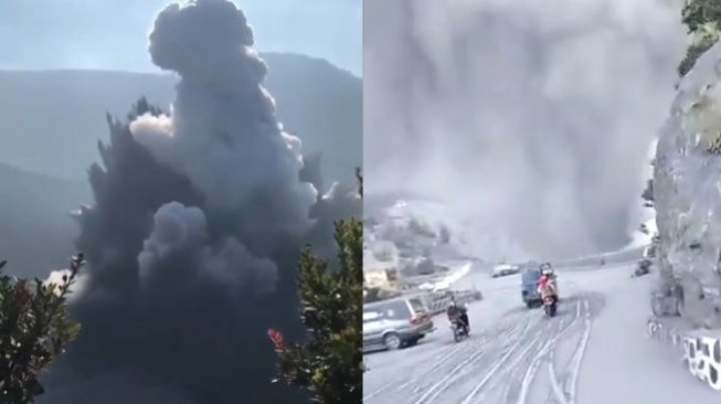 Gunung Tangkuban Perahu Masih Berpotensi Terjadi Erupsi