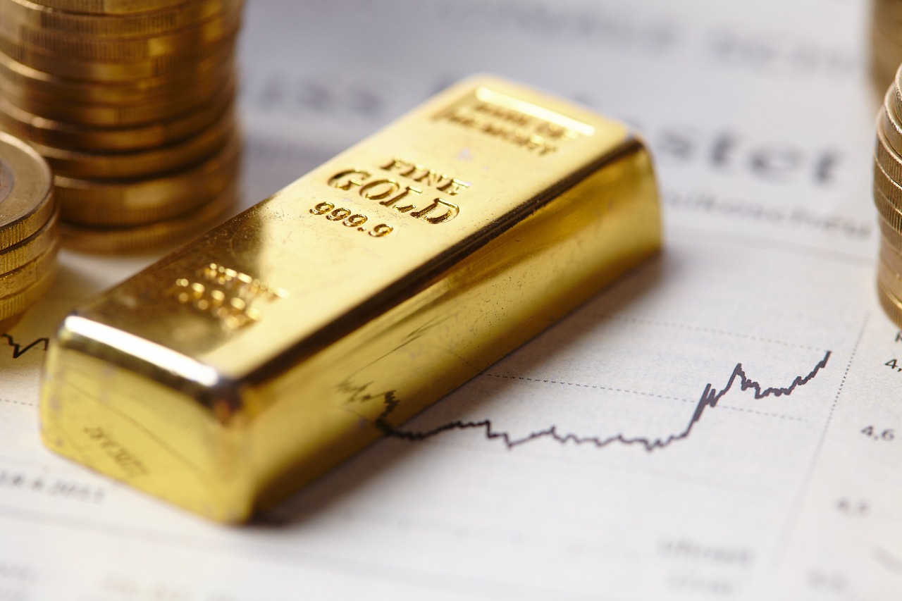 Harga Emas Turun di Rp774 Ribu per Gram