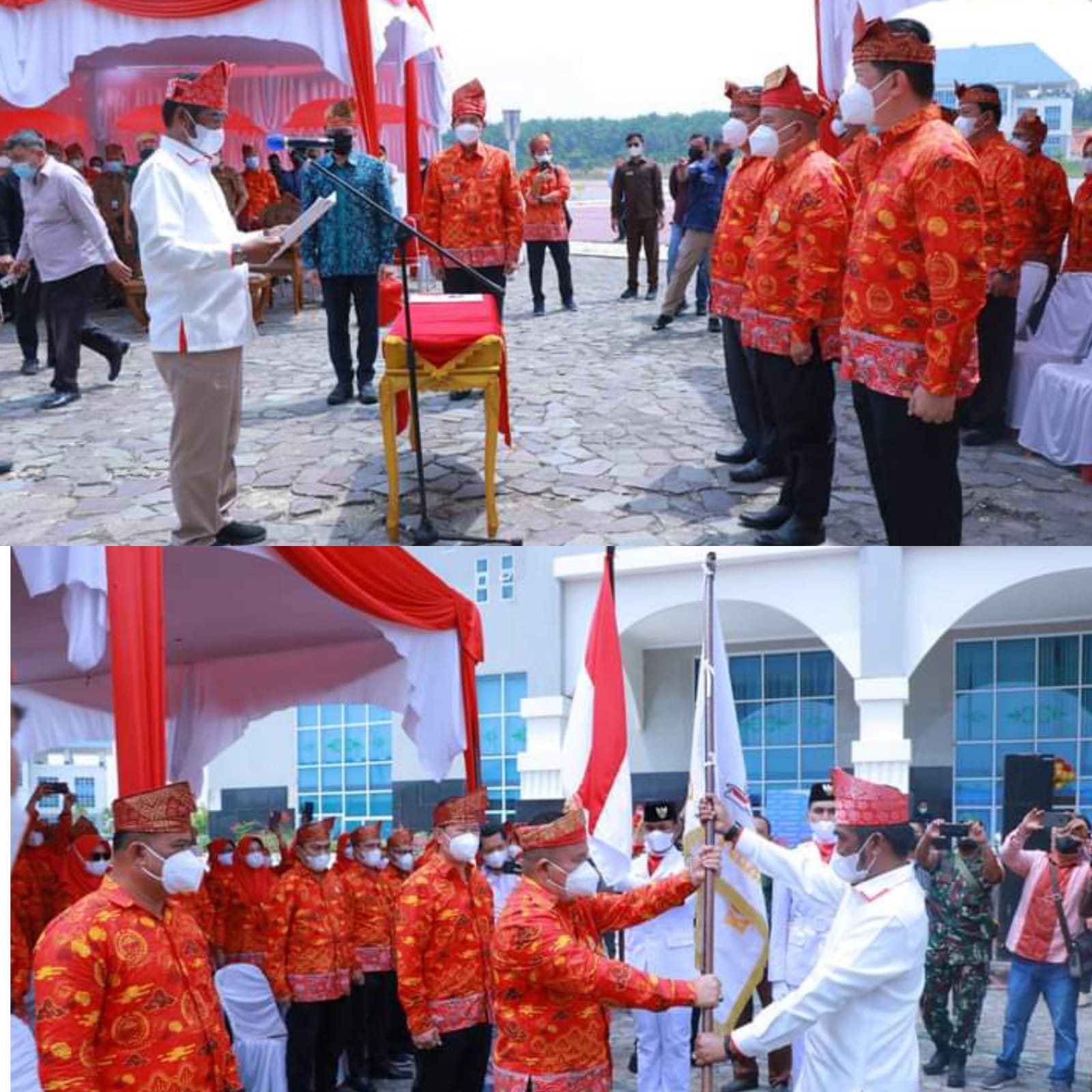 Ketua DPP LPM Ahmad Dolly Kurnia Puji DPD LPM Pekanbaru
