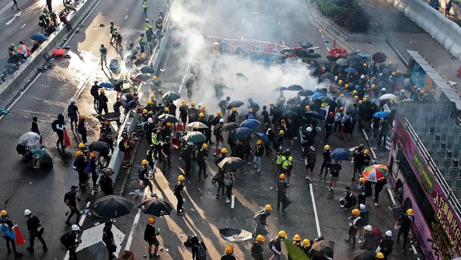 Pedemo Kembali, Seluruh Penerbangan dari Hong Kong Dibatalkan