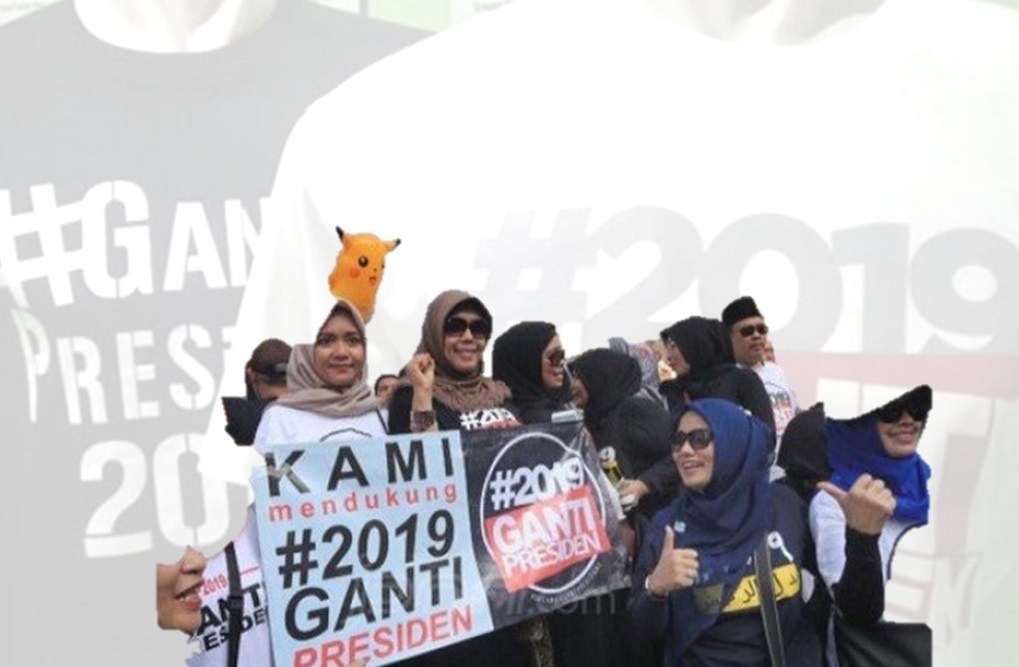 Emak ini rela Jalan Kaki 150 kilo demi Prabowo