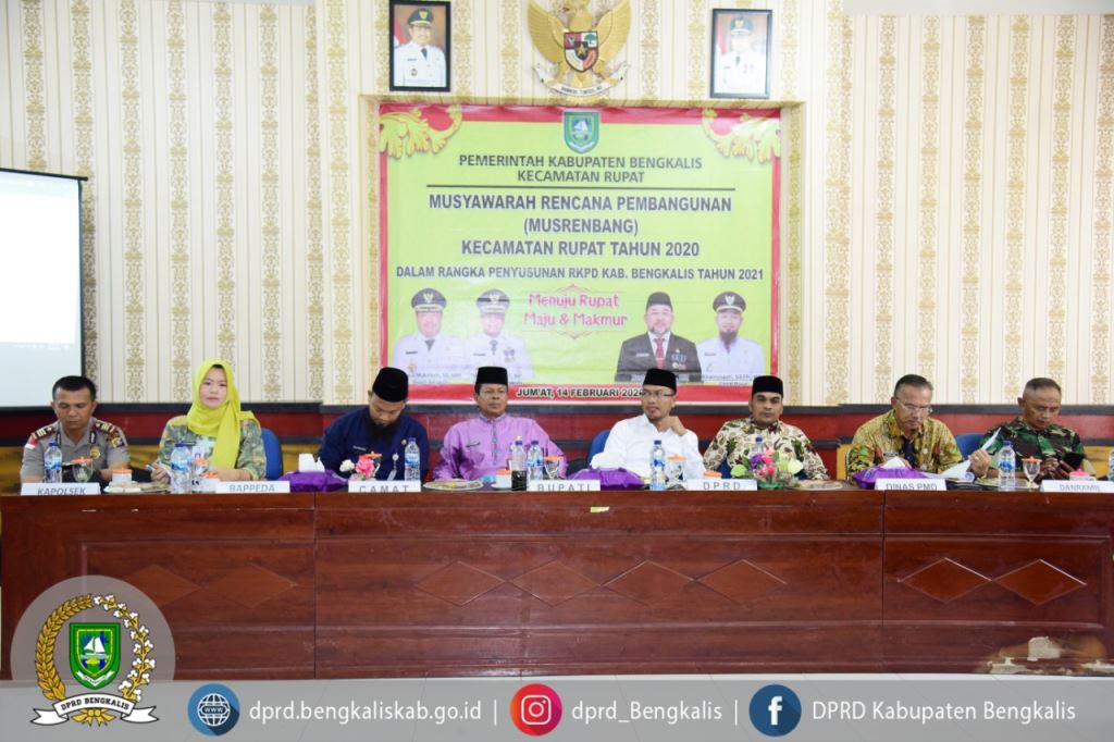Pimpinan DPRD Asal Rupat Mengawal Proses Musrenbang