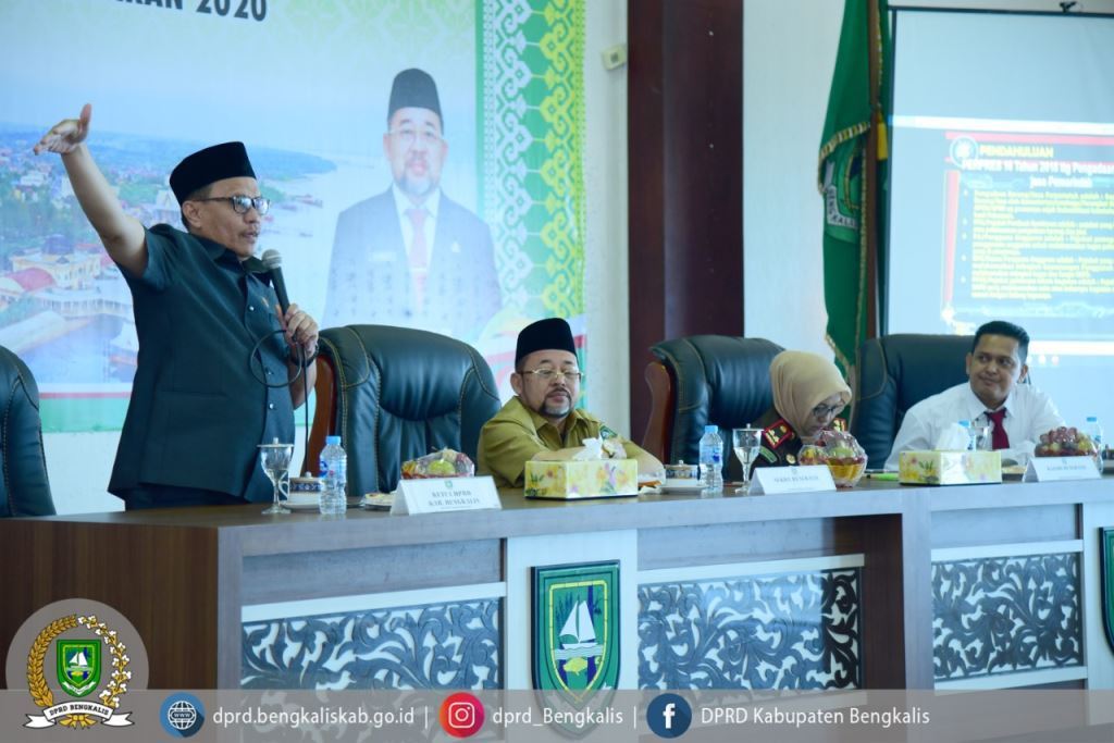 Ketua DPRD Apresiasi Kegiatan Sosialisasi Pelaksanaan Anggaran Pendapatan Belanja Daerah TA 2020