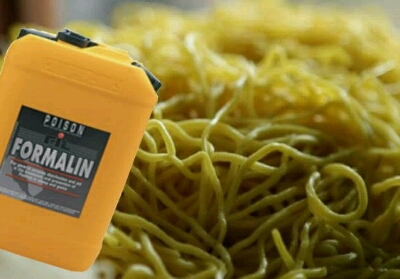Petugas Gabungan Berhasil Sita 150 Kg Mie Berformalin, Satu Pelaku Diamankan