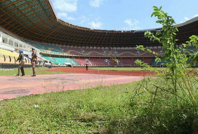 Pemprov Riau Hanya Anggarkan Rp2 Miliar,Â Kebutuhan Perbaikan Stadion Utama Capai Rp40 MiliarÂ 