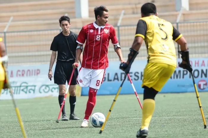 Timnas Sepak Bola Amputasi Indonesia Raih Tiket ke Piala Dunia 2022