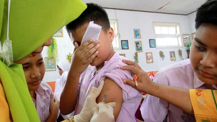 32 Ribu Anak di Kabupaten Inhil Sudah Imunisasi MR 