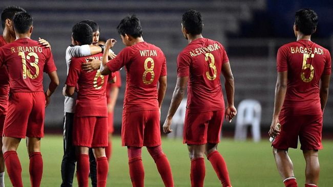 Timnas Indonesia Tangisi Kekalahan Melawan Vietnam di Final SEA Games 2019
