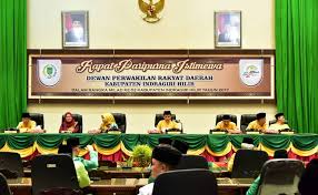 Bupati dan Wabup Inhil Sampaikan Visi dan Misi