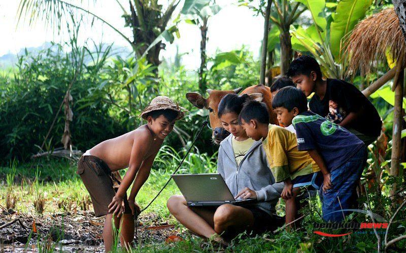 Kominfo Sebut 12.548 Desa Belum Tersentuh Sinyal Internet