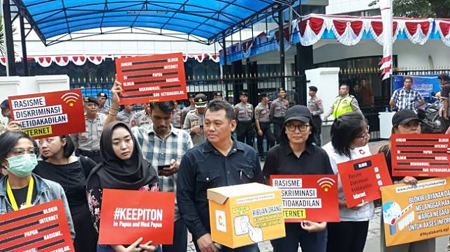 Petisi Cabut Blokir Internet Papua Diteken 10 Ribu Orang