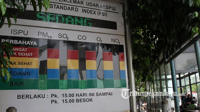 Kondisi Udara Sedang, Pekanbaru Merujuk ISPU DLHK