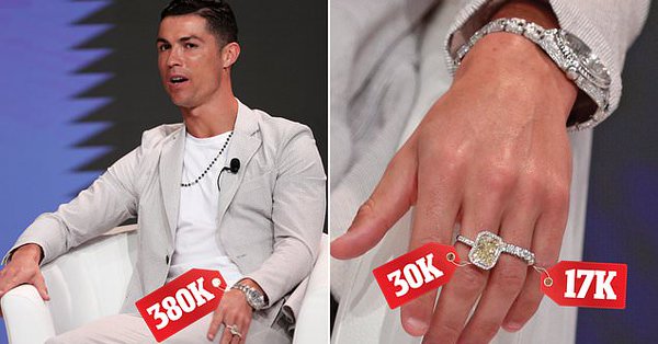 Ke Dubai, Ronaldo Pakai Jam Tangan Termahal di Dunia Rp6,9 M