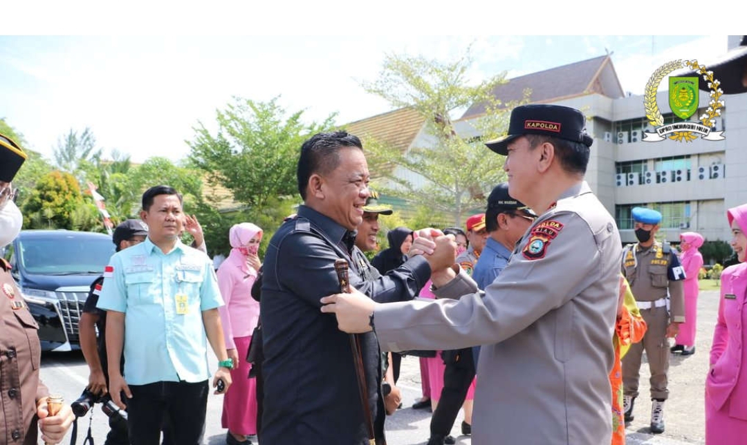 Kapolda Riau Irjen M.Iqbal Kunker ke Tembilahan, Wakil Ketua DPRD Inhil Ucapkan Ini