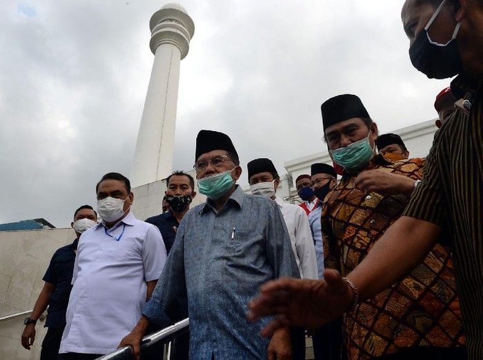 JK Sebut Jokowi & Anies Sepakat, Jumat Masjid Buka untuk Umum