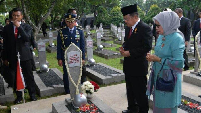 Peringatan Hari Sumpah Pemuda ke-73, Jusuf Kalla pimpin Upacara di Taman Makam Pahlawan Nasional