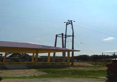 Kabel PLN Putus  Ditabrak Pesawat