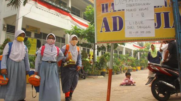 Kabut Asap Makin Parah, Wako : Sekolah Diliburkan hingga Senin