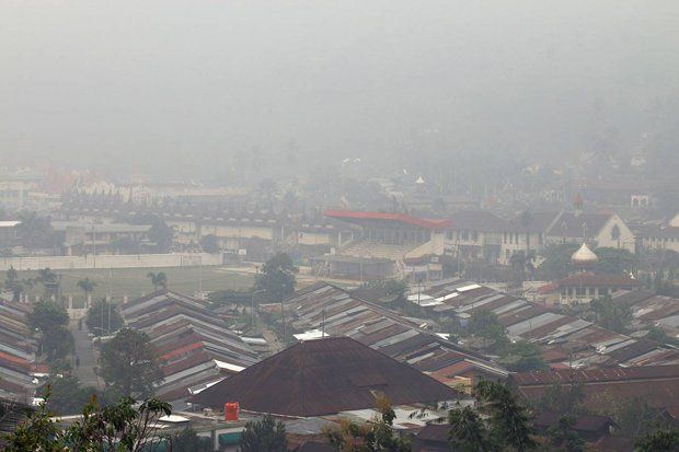 Jarak Pandang Akibat Asap Semakin Memburuk, Empat Helikopter Dikerahkan ke Selatan Riau