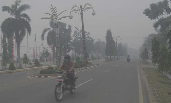 Kualitas Udara Jambi Hari Ini di Kategori Berbahaya