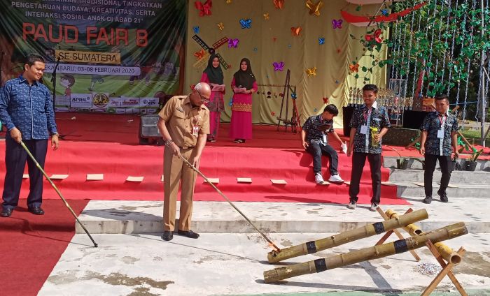 Kadisdik Ingin Permainan Tradisional Kembali Dikenalkan Pada Anak PAUD