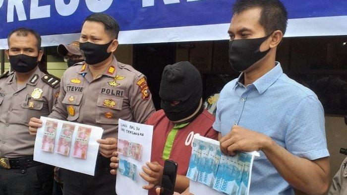 Bayar PSK dengan Uang palsu, Pemuda di Pekanbaru Ditangkap 
