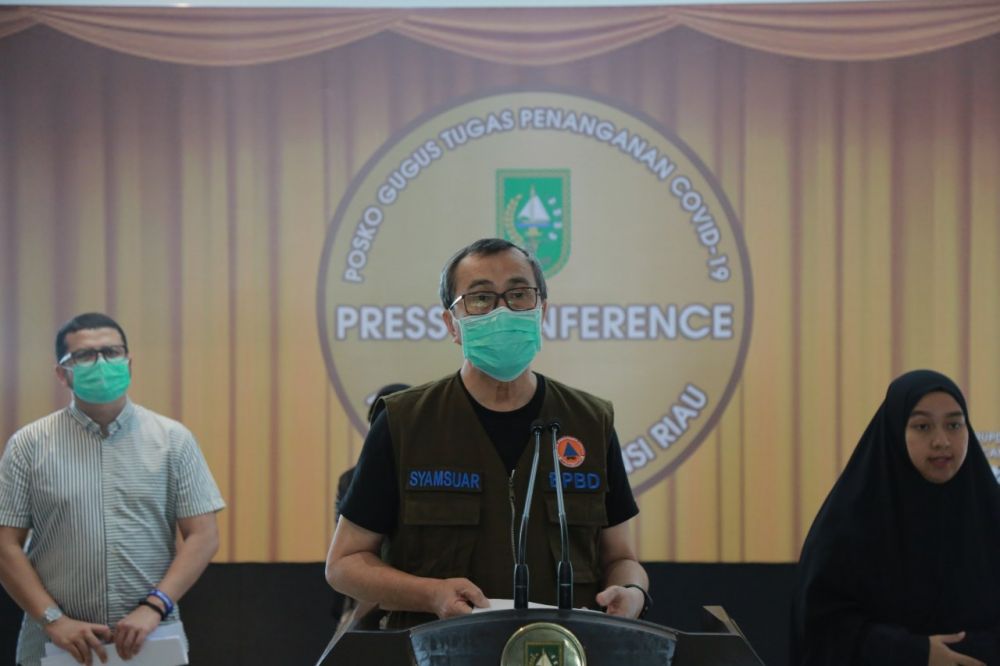 Hasil Swab Kedua Balita Positif Covid-19 di Dumai Negatif