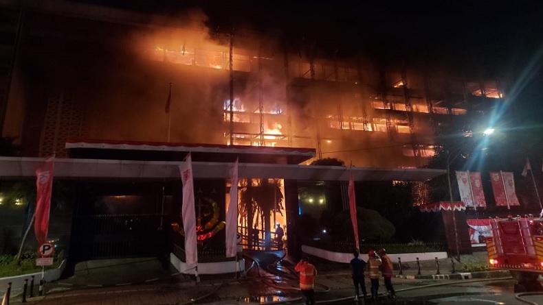 Kabareskrim Ungkap Penyebab Kebakaran Gedung Kejaksaan Agung