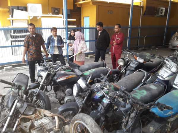 BPKAD Lelang Ulang 15 Unit Sepeda Motor