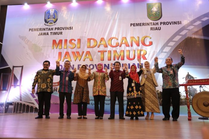 Misi Dagang Jawa Timur dan Riau Resmi Digelar