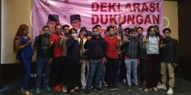 Komunitas LGBT Bandung Beri Dukungan Untuk Prabowo-Sandi, Ini Komentar BPD