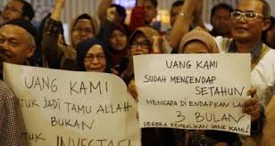 Tangis Korban First Travel ke Menag Ingin Tetap ke Tanah Suci