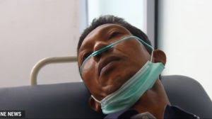 Kabut asap terasa hingga masuk ke rumah sakit di Pekanbaru