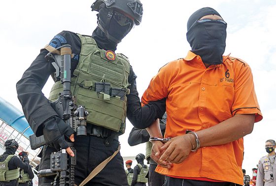 Sepanjang 2020, Polri Tangkap 228 Tersangka Terorisme