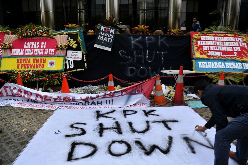 Persatuan Guru Besar Tolak Revisi UU KPK