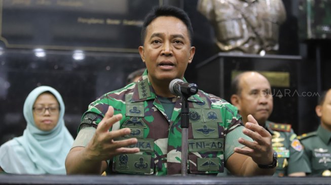 KSAD Sebut Dua Istri Anggota TNI Langgar UU ITE soal Wiranto