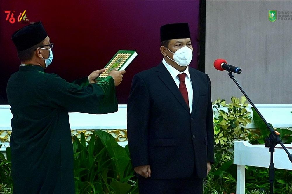 Jadi Sekdaprov Riau, SF Harianto Ditargetkan Penanganan Cepat Covid-19