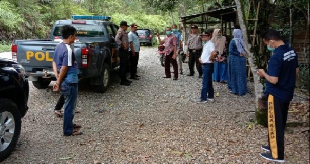 Kuansing Perketat Penjagaan di Pintu Masuk Perbatasan