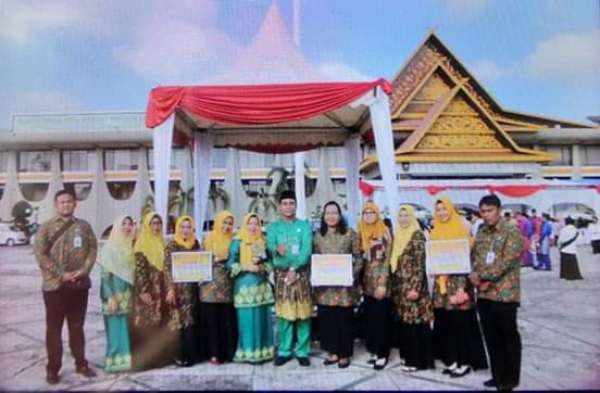 Kelurahan Tobek Godang Raih Juara Satu PHBS Tingkat Provinsi