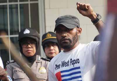 Tuntut Referendum, Mahasiswa Papua Gelar Aksi di Depan Mabes Polri