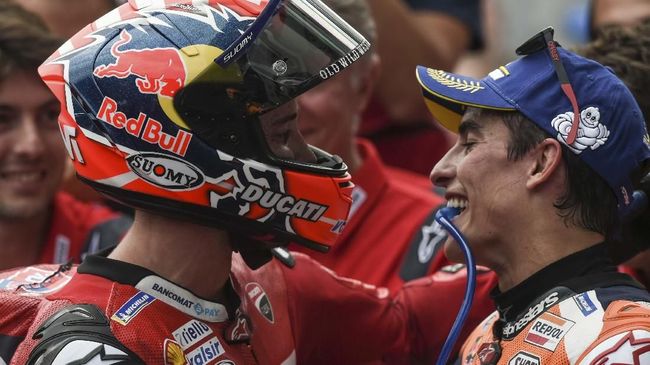 Tinggal Dua Pebalap yang Bisa Juara Dunia MotoGP 2019