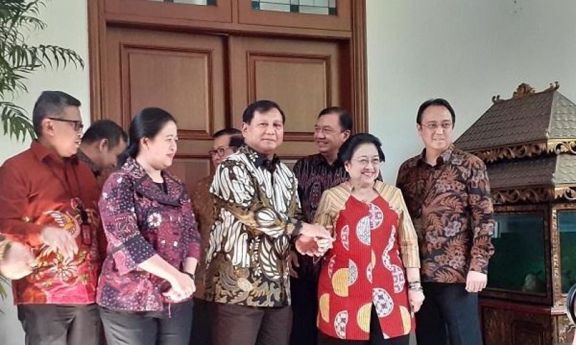 Megawati Didampingi Budi Gunawan Sambut Kedatangan Prabowo 