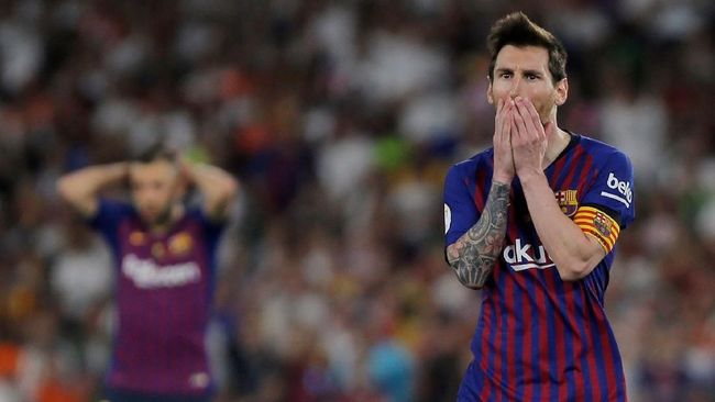 Status Man of the Match Messi Dipertanyakan
