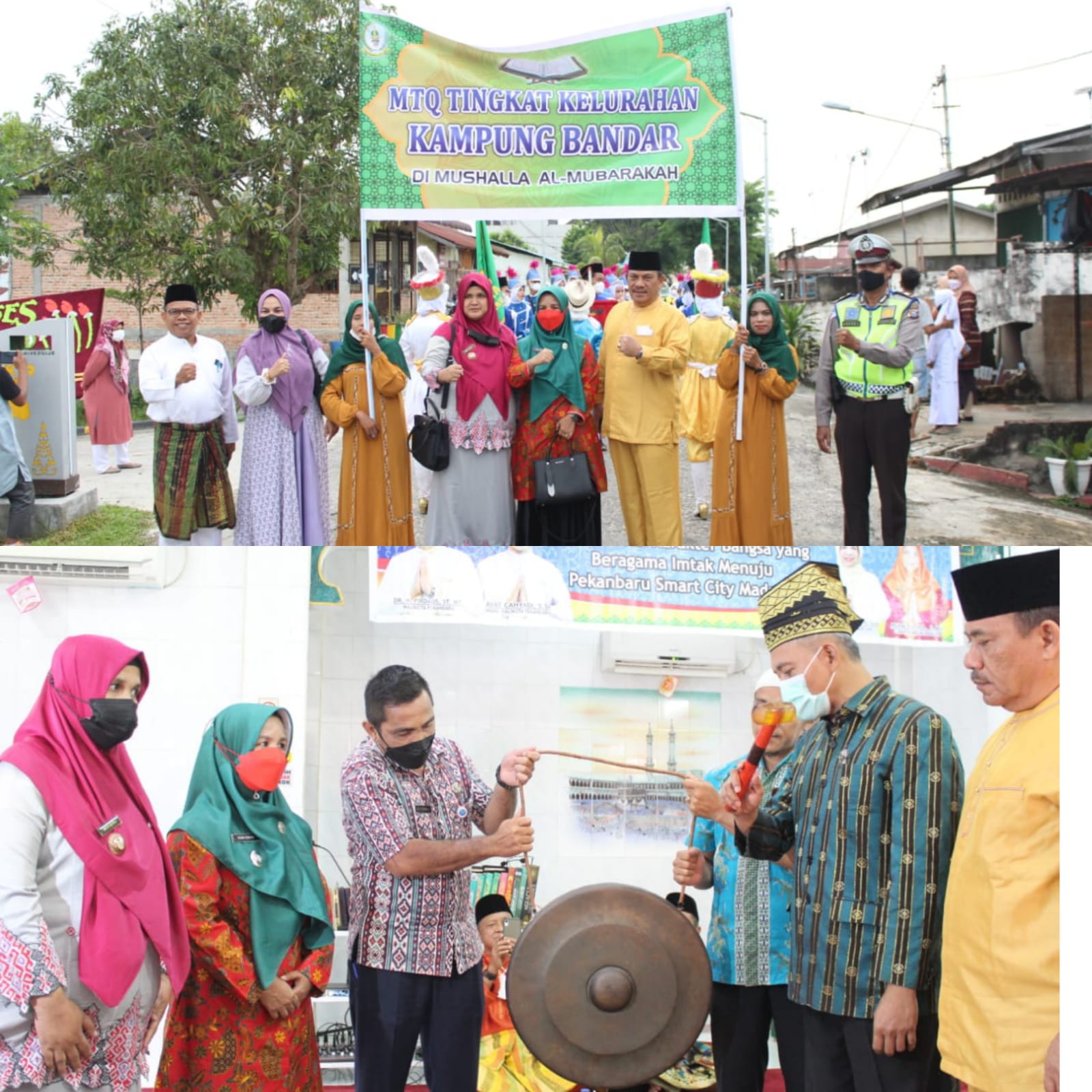 Buka MTQ Kampung Bandar, Wawako: Semoga Menjadi Kampung Bandar Emas