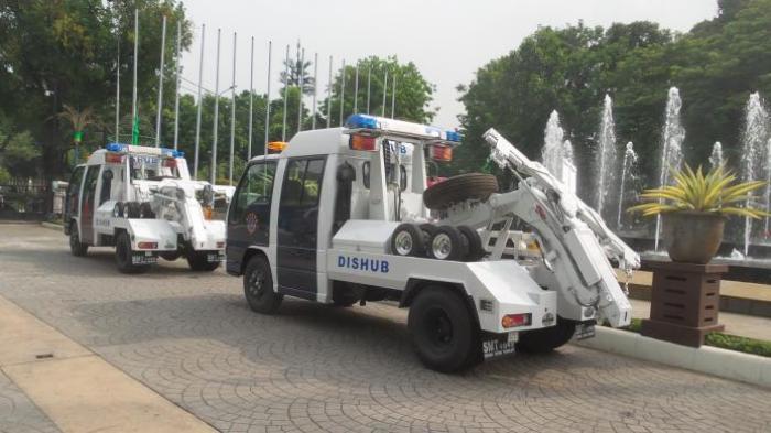 Dishub Pekanbaru Ubah Mobil Derek Jadi Anti Ranjau